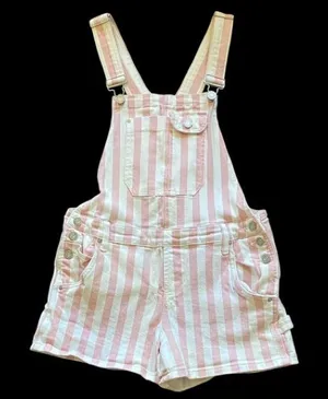 Indigo Rein overalls denim shorts thumbnail 1