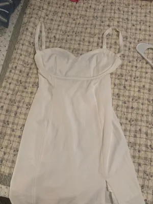 Princess Polly Dress White Mini thumbnail 1