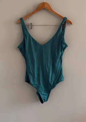 Andie Swim Azure Blue‎ Ibiza Swimsuit Size large thumbnail 1