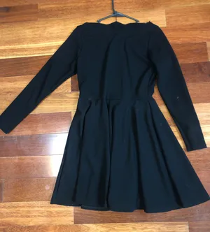 Boohoo Long Sleeve Black Dress thumbnail 2