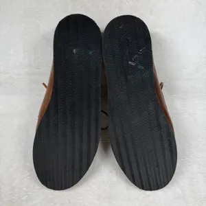 Roper Brown Leather‎ Hand Painted Cactus Skull Boat Shoes Moccasins 9 thumbnail 12