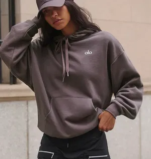 Alo Yoga Accolade Hoodie Raisinette S thumbnail 3