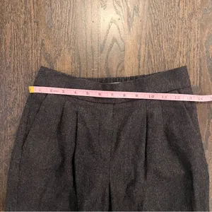 Aritzia Babaton Cohen Pants Size 0 Gray Italian Stretch Wool Cashmere Tapered thumbnail 3