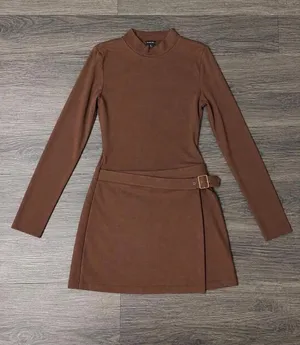 Brown mini Dress Size M thumbnail 1