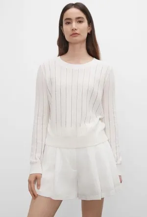 Club Monaco Summer Mesh Sweater thumbnail 1