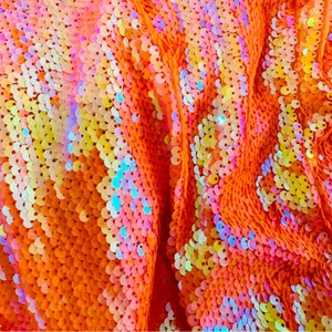 Song of Style cross back orange sequin midi dress NWT thumbnail 11