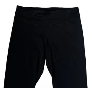 Lululemon Women's Size 4 Black Capri Back Zip Pocket Leggings Yoga Gym | 63-52 thumbnail 3