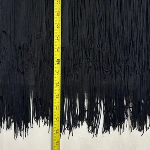 Babeyond Flapper Dress Black Gold Sequin Fringe Gatsby 1920s Costume Party‎ L thumbnail 10