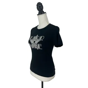 Dior Vibe Linen Blend Tee‎ Shirt in Black Size XS thumbnail 6