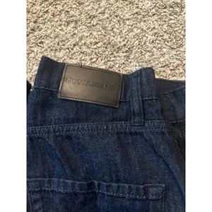 DKNY Jeans Womens‎ High Rise Wide Leg Denim Trousers Dark Indigo Cotton 27 Q2639 thumbnail 8