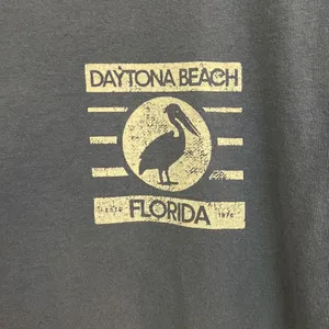 Comfort wash womens purple Daytona Beach Florida T-shirt size M thumbnail 3