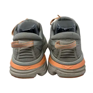 Women’s Hoka One One Bondi 7 Sneakers in Pink and Gray Colorway 8 thumbnail 5