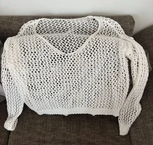 Cute bathing suit cover up! White thumbnail 1