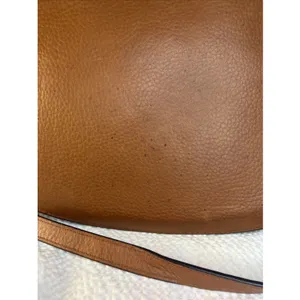 Lauren Ralph Lauren Leather Saddle Crossbody Handbag Purse thumbnail 6
