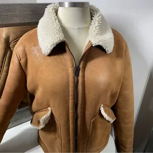 thick faux sherpa lined coat size xl thumbnail 1
