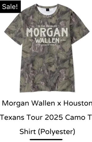 Morgan Wallen Tshirt Green Size XL thumbnail 3