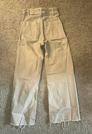 ZARA Straight-Leg Jeans High-Rise thumbnail 2