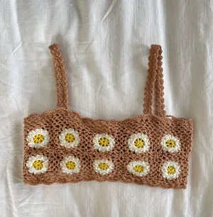 Lovers And Friends Crochet Daisy Top thumbnail 1