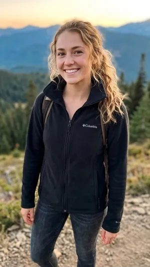 Columbia Women's Full-Zip Fleece Jacket in black M thumbnail 1