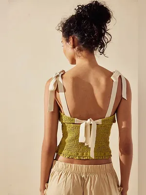 Free people Dawn Smocked Top thumbnail 2