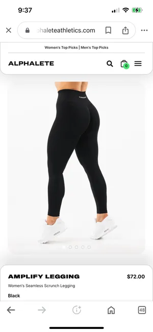 Alphalete Amplify Legging thumbnail 2