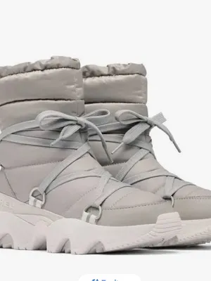 Sorel KINETIC™ Impact NXT Mid Waterproof Boots, GreY, size 10.5, NWT No box thumbnail 2