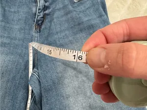 Vervet Boyfriend Jean Blue Distressed Straight Jeans thumbnail 4