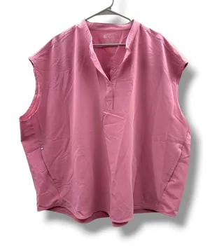 FIGS Rafaela Scrub Top Womens 5XL Pink FIONx Oversized Medical 1000214 thumbnail 1