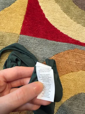 NWT Offline by Aerie Marshalls Longline Bralette Tank Top Dark Green Ribbed S thumbnail 6