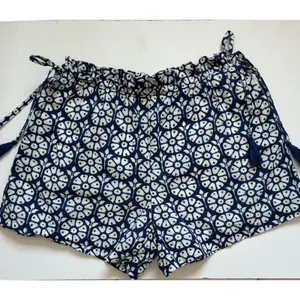 Roller Rabbit for Target Navy Blue Floral Cotton‎ Tassel Shorts Womens Medium thumbnail 12