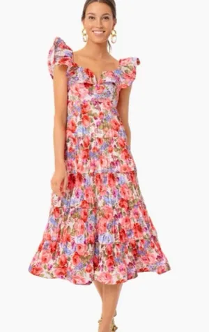Beulah Exclusive Rita Floral Dress thumbnail 1