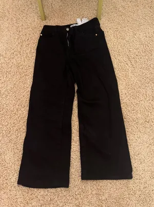 black zara jeans thumbnail 1