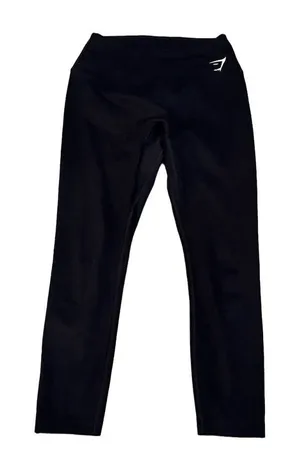 Gymshark Women's XS Black High Waisted Leggings Yoga Gym Activewear thumbnail 1