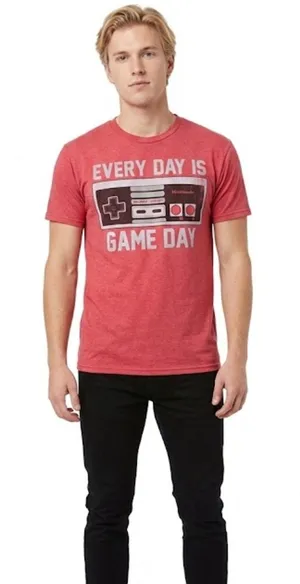 NINTENDO Every day is game day large gamer tee thumbnail 1