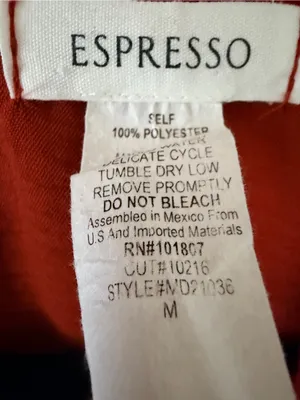 Espresso Vibrant Red Tie-Waist Midi Dress thumbnail 3