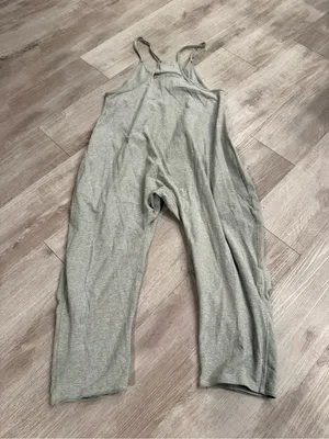 Free People Movement Hot Shot Onesie Heather Grey Size XS thumbnail 10