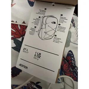 The North Face Women's Jester Backpack Gardenia White Butterfly Print New thumbnail 4