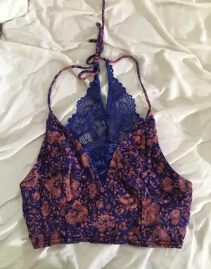 Free People Intimately Lace Trim Tank thumbnail 1