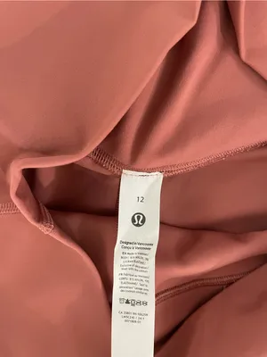 Lululemon NWT Align High-Rise Leggings 28” pants Brier Rose Size 12 thumbnail 7