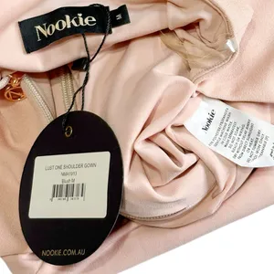 NOOKIE Lust One Shoulder Gown, Blush, Medium thumbnail 12