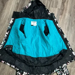 Volcom Women’s Snowboard Jacket Floral Print Hooded Winter Snow Ski, 8k. thumbnail 11