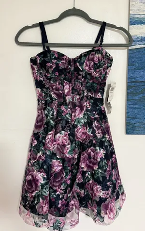 Trixxi Floral Dress Mini thumbnail 1