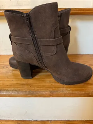 Soul naturalizer Women's Brown Suede Ankle Boots - Classic Block Heel size 7 thumbnail 2