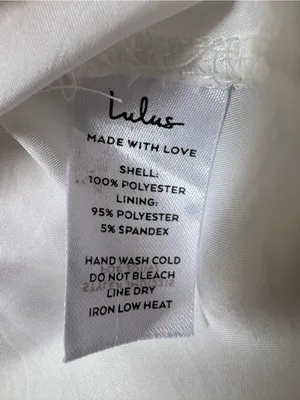 Lulus Amalfi Coast White Pleated Flutter Sleeve Mini Dress XL thumbnail 10