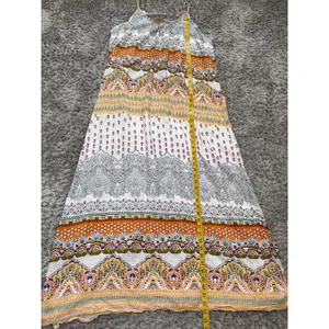 Riviera Sun Women's Maxi Dress Spaghetti Strap Sundress Summer Boho Beach NWT 2X thumbnail 10