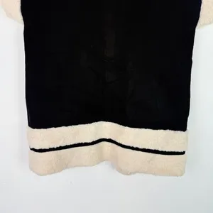 NWT Central Park West Alwyn Vest Faux Suede Sherpa Black Size Small S NEW thumbnail 11