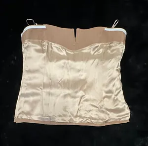 ZARA Beige/Tan  Bustier thumbnail 9