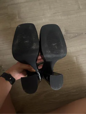 Platform Heels Black Size 8 thumbnail 5