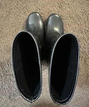 Rain Boots Gray Size 6 thumbnail 3
