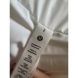 Lululemon Wunder Puff Cropped Down Fill Vest In White Size 2 thumbnail 7
